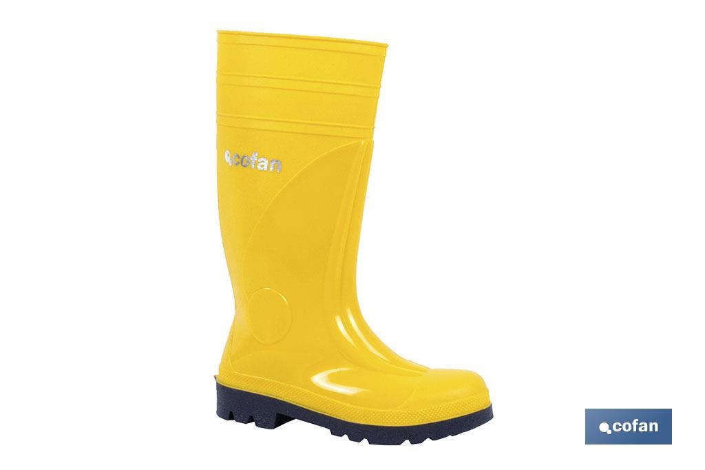 BOTA AGUA S5 AMARILLA T-42