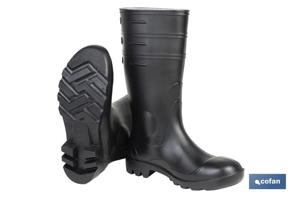 BOTA AGUA ALTA SEGUR. S-5 NEGRA T-45