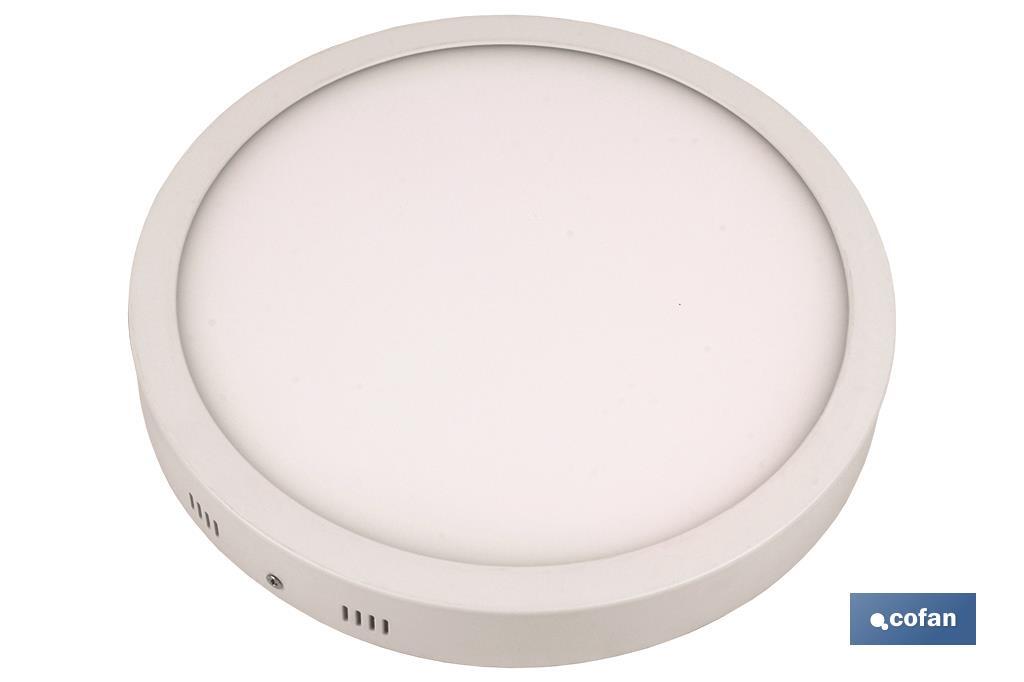 DOWNLIGHT SUPERFICIE BLANCO 30W Ø300 MM