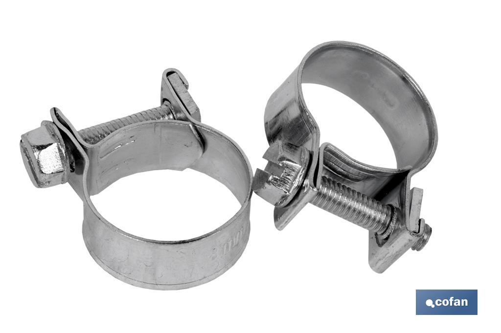 ABRAZADERAS STANDAR MINI-CLAMP 22-24 MM (PACK: 50 UDS)