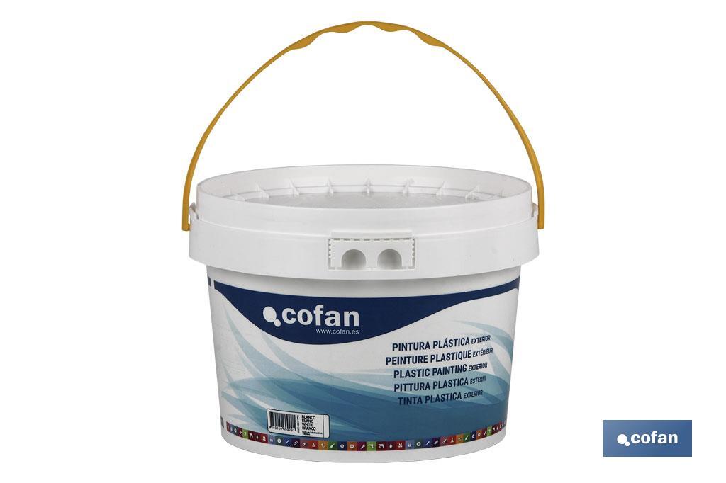 PINTURA PLÁSTICA EXTERIOR 5 KG BLANCO (PACK: 1 UDS) PINTURA PLÁSTICA EXTERIOR 5 KG BLANCO (PACK: 1 UDS)