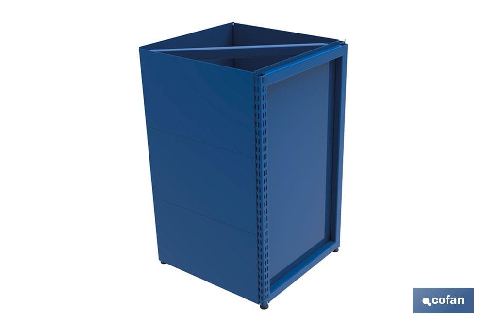 MARCO MOSTRADOR TRIPLE PARA RINCON 90º -525x525x920mm (PACK: 1 UDS) MARCO MOSTRADOR TRIPLE PARA RINCON 90º -525x525x920mm (PACK: 1 UDS)