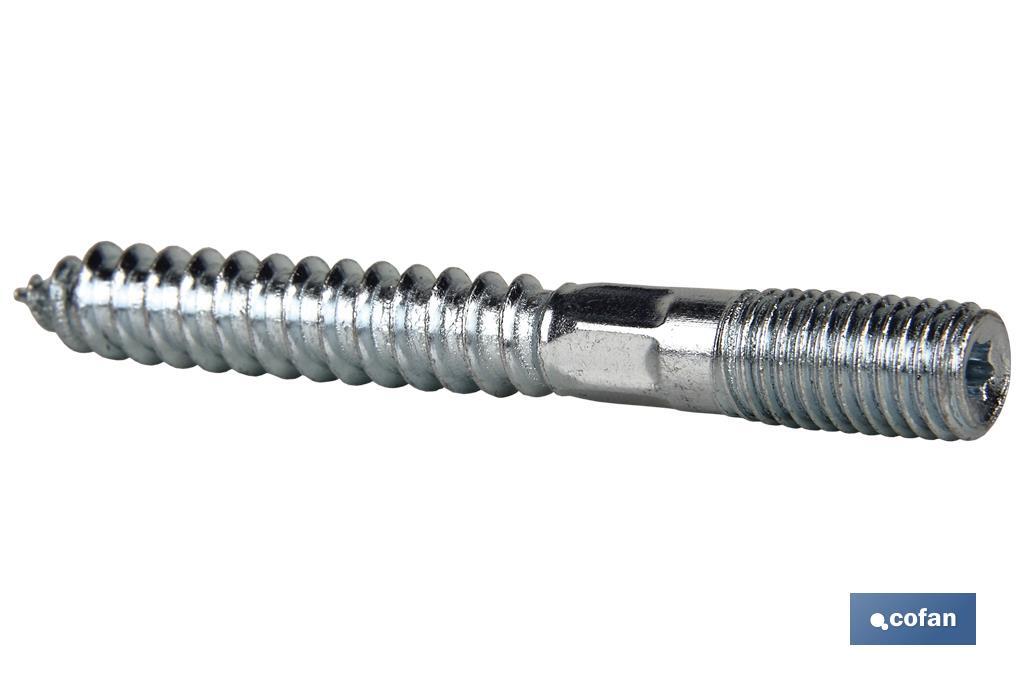 ESPARRAGO DOBLE ROSCA CINCADO HUELLA TORX M6X60 (PACK: 100 UDS) ESPARRAGO DOBLE ROSCA CINCADO HUELLA TORX M6X60 (PACK: 100 UDS)