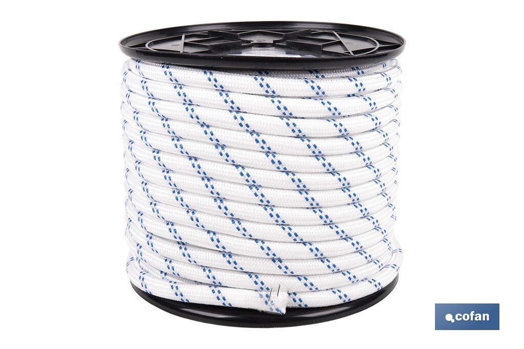 CUERDA TRENZADA POLI 12MM 50 MTS (PACK: 1 UDS)