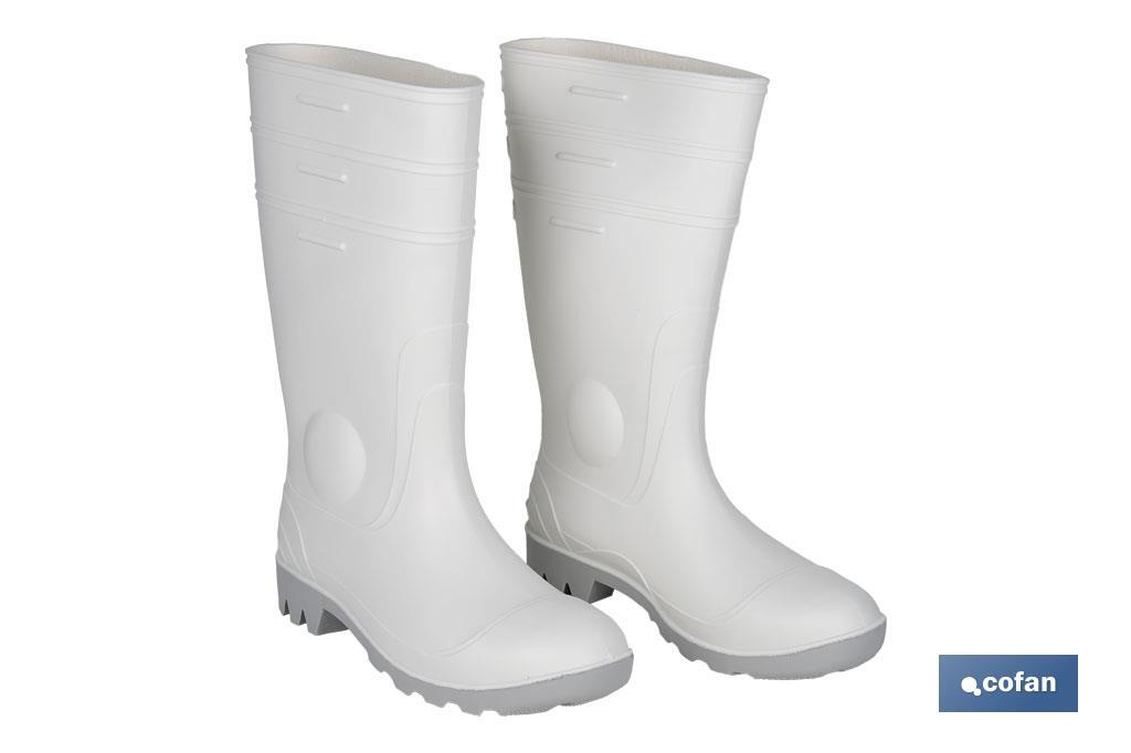 BOTA AGUA ALTA SEGUR. S-4 BLANCA T-44 (PACK: 1 UDS)