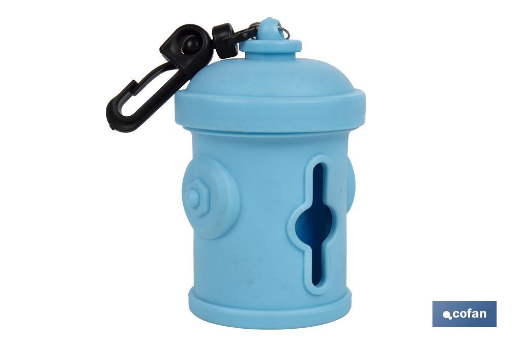 DISPENSADOR DE BOLSAS PARA MASCOTAS AZUL 7,8X5CM (PACK: 1 UDS) DISPENSADOR DE BOLSAS PARA MASCOTAS AZUL 7,8X5CM (PACK: 1 UDS)