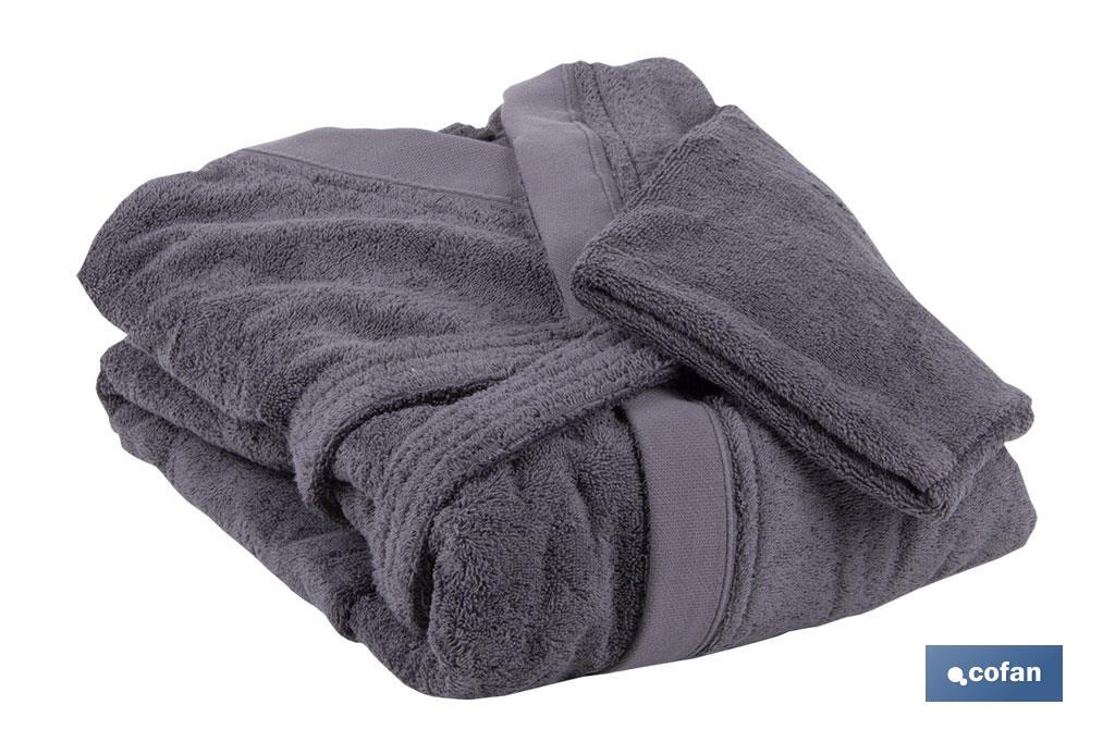 ALBORNOZ GRIS ANTRACITA GR.500/M2 MODELO PIEDRA TALLA XL (PACK: 1 UDS)