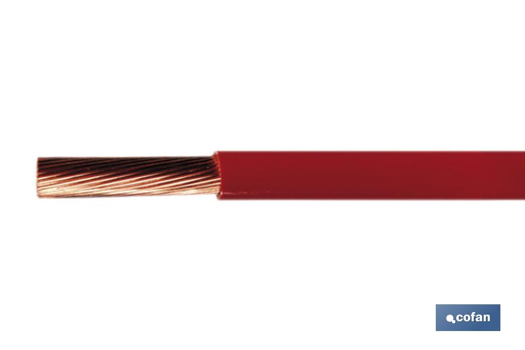 ROLLO CABLE H07V-K 1X1,5MM2 ROJO (100M) (PACK: 1 UDS) ROLLO CABLE H07V-K 1X1,5MM2 ROJO (100M) (PACK: 1 UDS)