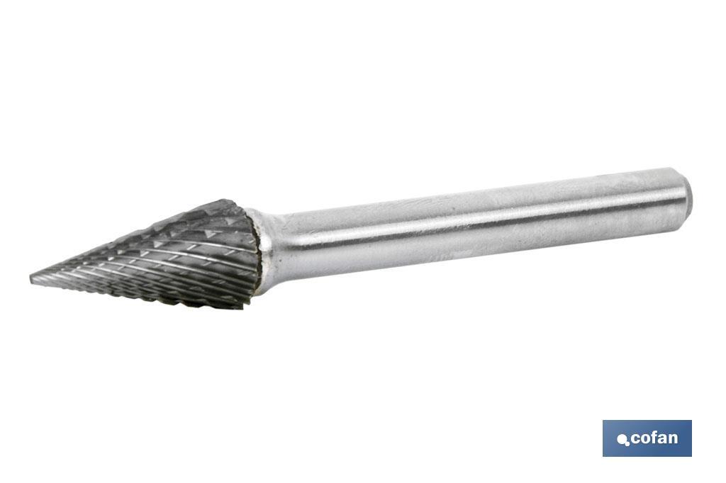 FRESA ROTATIVA CÓNICA 6mm. (PACK: 1 UDS) FRESA ROTATIVA CÓNICA 6mm. (PACK: 1 UDS)