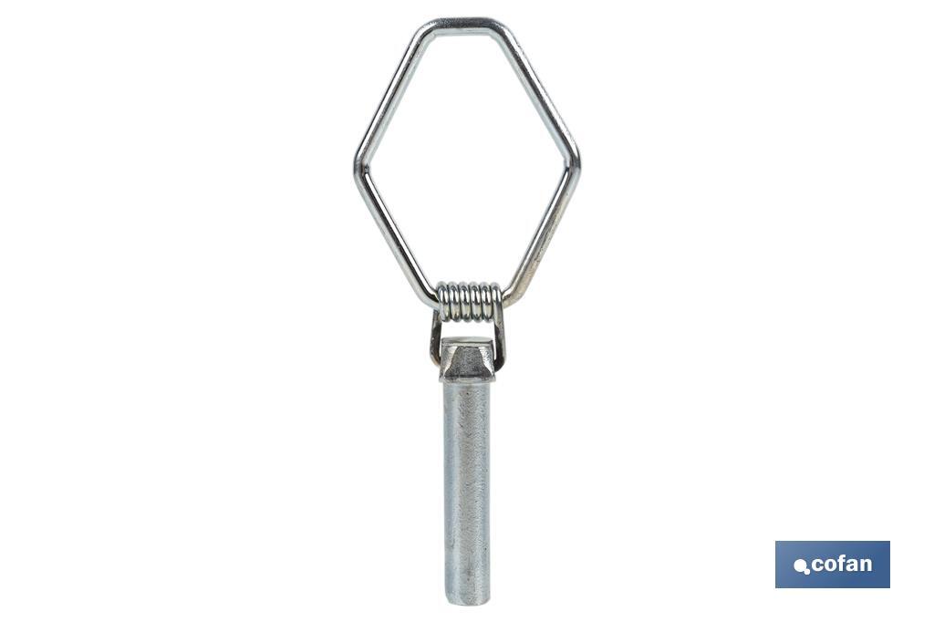 PASADOR DE ANILLA DE SEGURIDAD Ø10,5 MM (PACK: 50 UDS) PASADOR DE ANILLA DE SEGURIDAD Ø10,5 MM (PACK: 50 UDS)