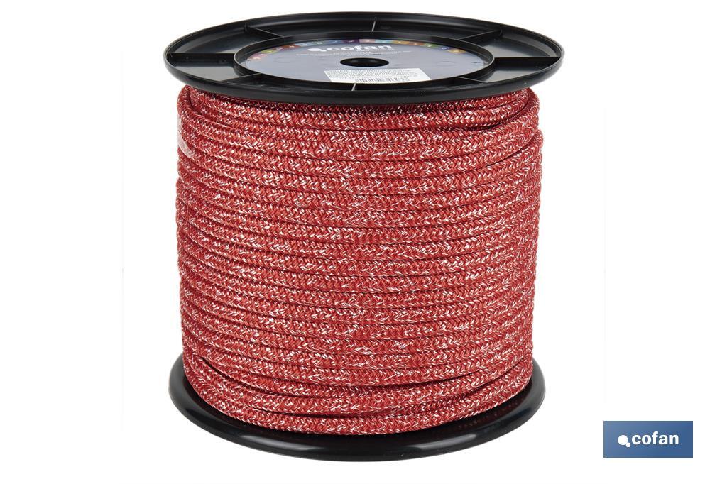 CARRETE DRIZA NÁUTICA 10 MM 100 M ROJO (PACK: 1 UDS) CARRETE DRIZA NÁUTICA 10 MM 100 M ROJO (PACK: 1 UDS)