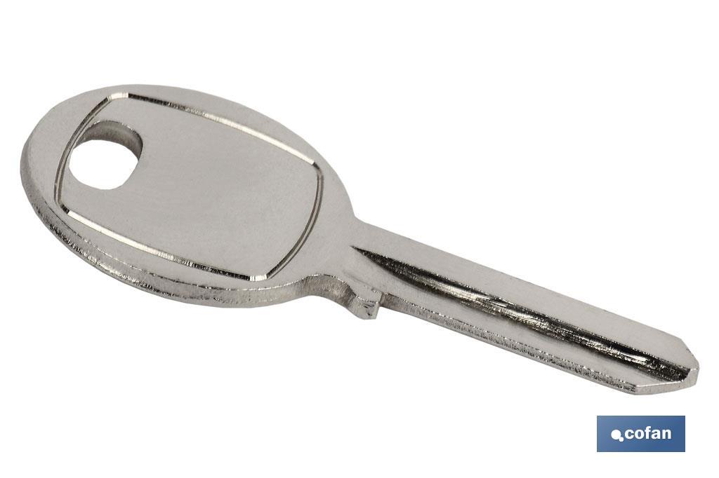 LLAVE BRUTO CANDADO 30MM (REF 10403109-27-09KA-27KA) (PACK: 1 UDS) LLAVE BRUTO CANDADO 30MM (REF 10403109-27-09KA-27KA) (PACK: 1 UDS)