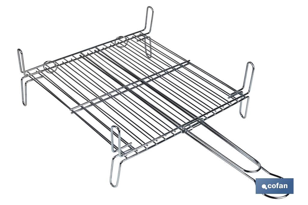 PARRILLA DOBLE ZINCADO 30x30cm (PACK: 1 UDS) PARRILLA DOBLE ZINCADO 30x30cm (PACK: 1 UDS)