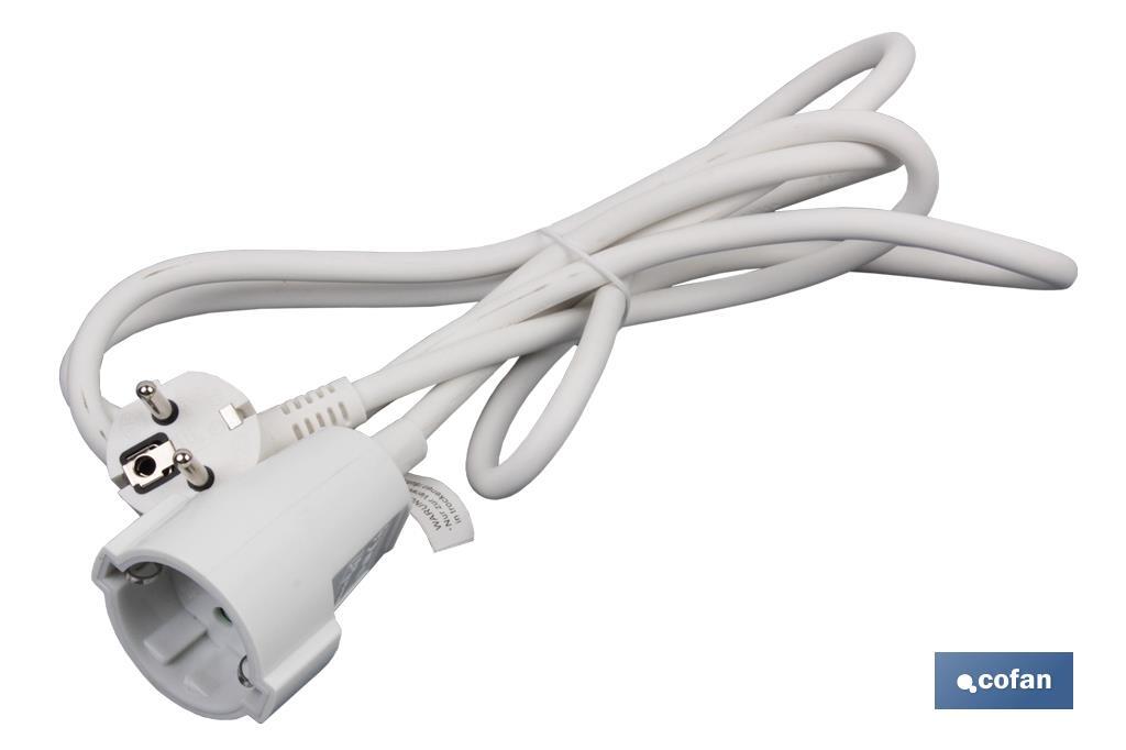 PROLONGADOR ELECTRICO 2M (3 x 1,5mm) (PACK: 1 UDS) PROLONGADOR ELECTRICO 2M (3 x 1,5mm) (PACK: 1 UDS)